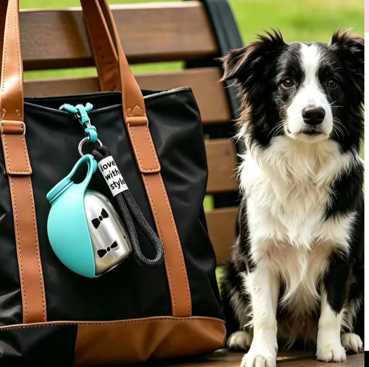 Gourde de voyage en inox pour Chien